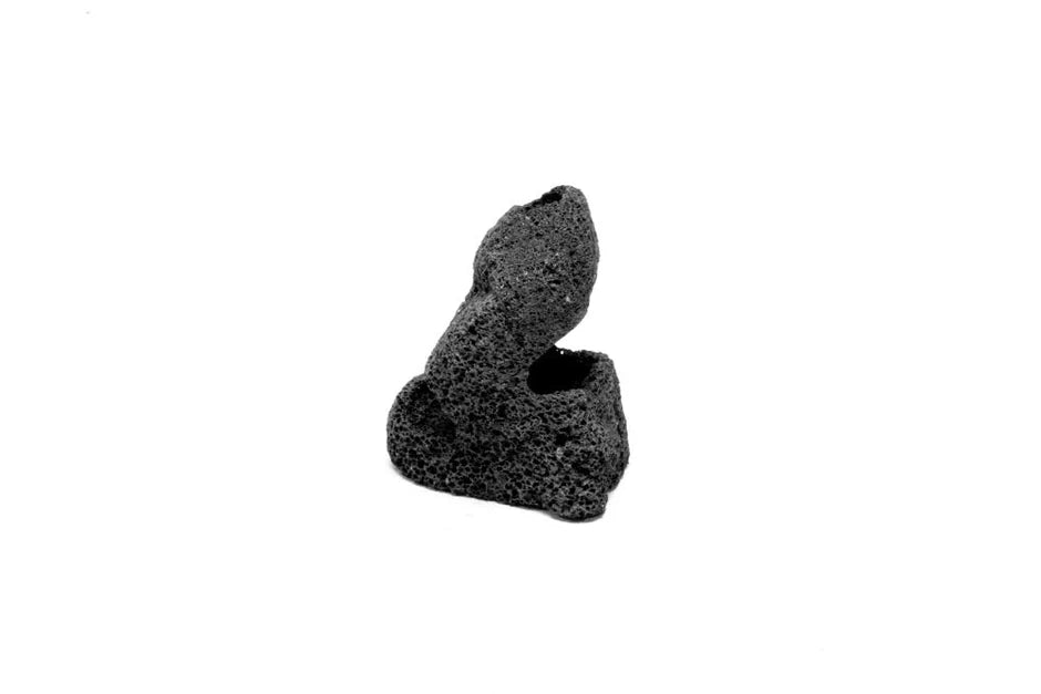 Black Lava Rock Mound